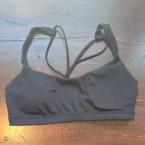 Exclusive Of Trims  Black Women's Sports Bra